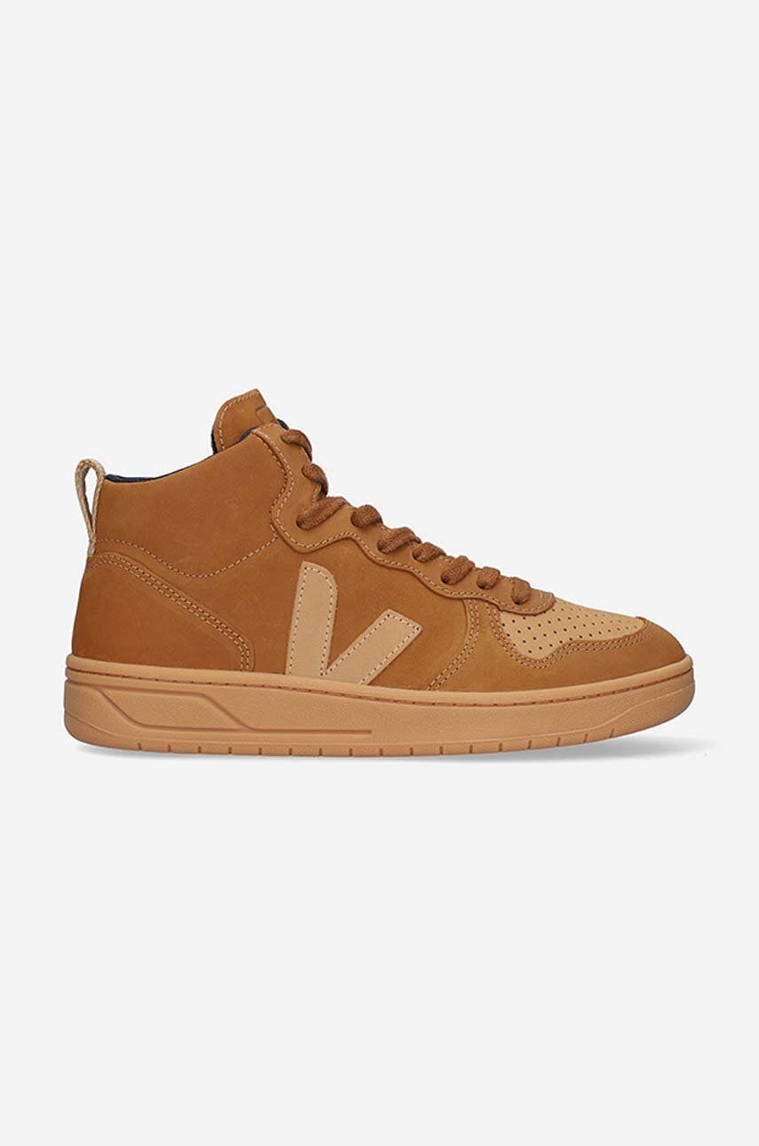 Semišové tenisky Veja V-15 Nubuck VQ132616 hnedá farba
