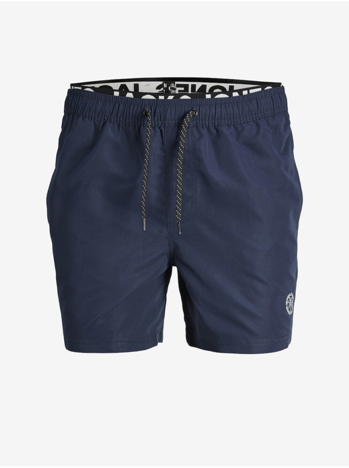 Tmavomodré pánske plavky Jack & Jones Fiji