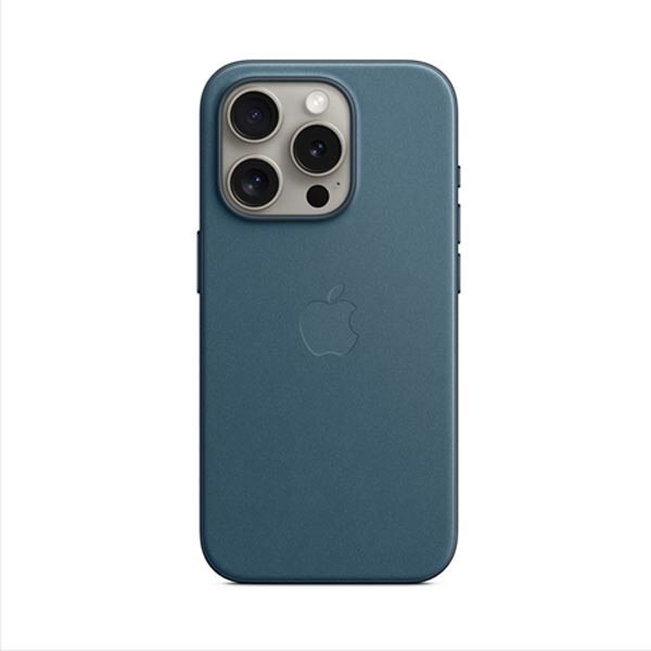 Apple iPhone 15 Pro Max FineWoven Case with MagSafe - Pacific Blue MT4Y3ZM/A