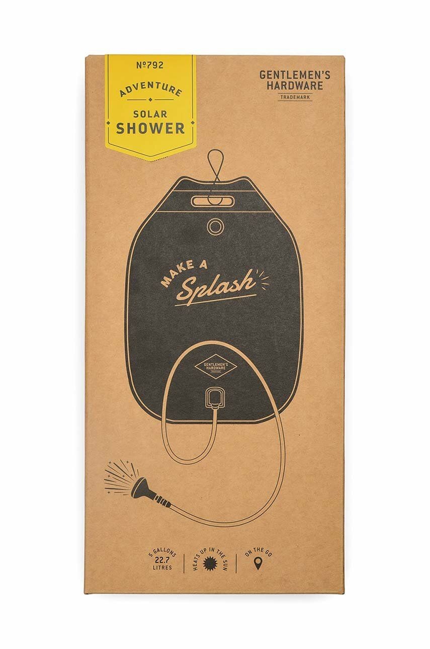 Kempingová sprcha Gentlemen's Hardware Portable Solar Shower