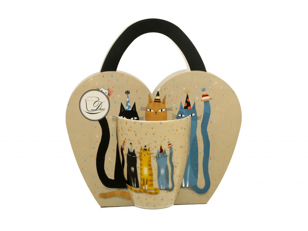 DUO - Hrnček 360ml Cat’s World Party