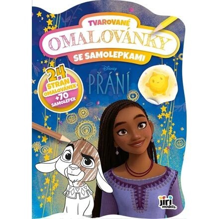 Jiri Models Tvarované omaľovánky Prianie