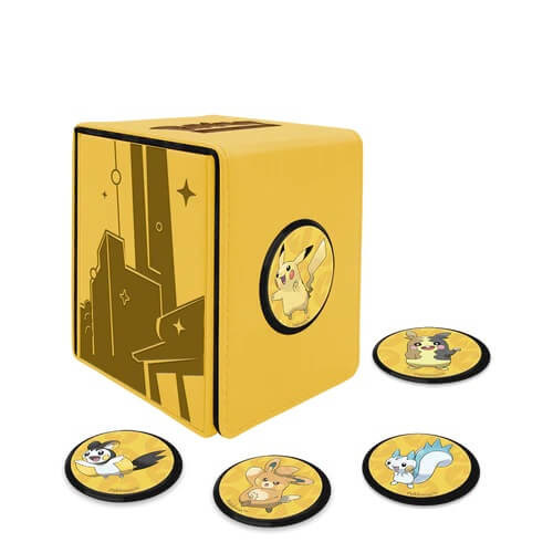 UltraPro Pokémon krabička na karty Alcove Click - Pikachu