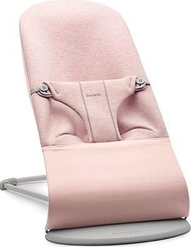 Babybjörn Bliss 3D Jersey Light Pink, svetlo sivá konštrukcia