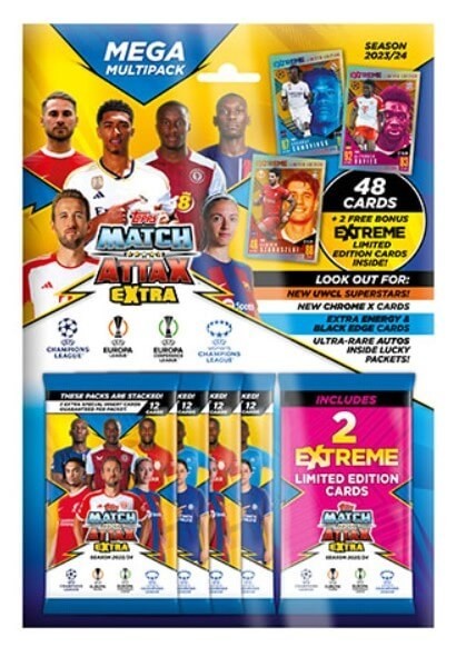 Topps 2023-2024 Topps Match Attax Extra Mega Multipack
