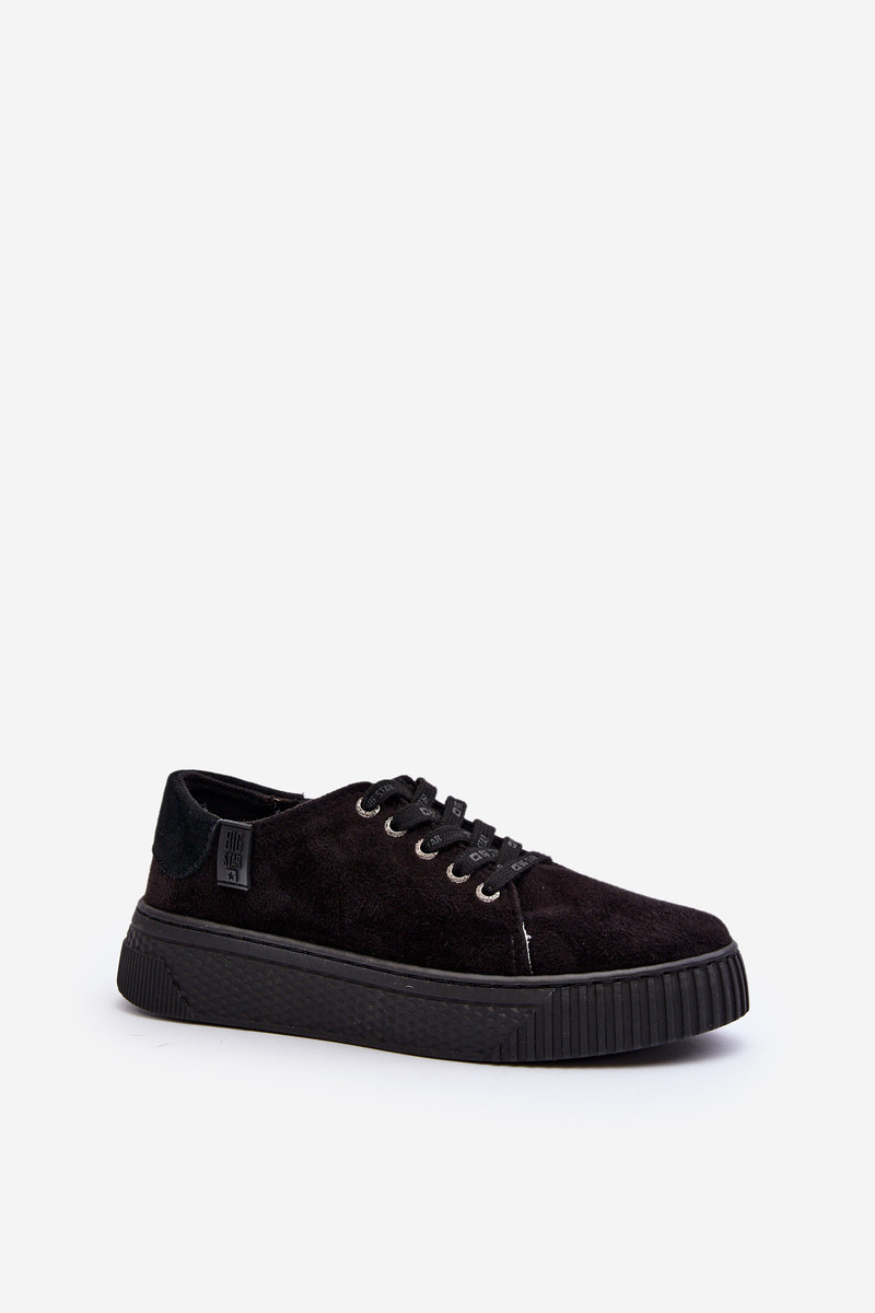 Women's Sneakers Big Star Memory Foam System Black