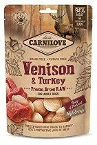 Carnilove Raw Freeze-Dried Snacks Venison&Turkey 60g + Množstevná zľava