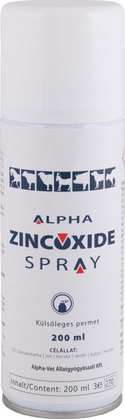 Alpha Zincoxide spray na ochranu poranenej pokožky pre zvieratá 200ml