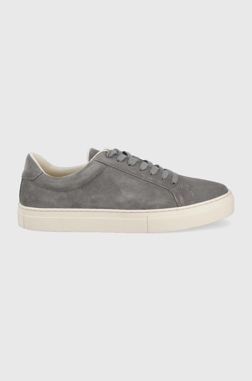 Semišové tenisky Vagabond Shoemakers Paul 2.0 šedá farba