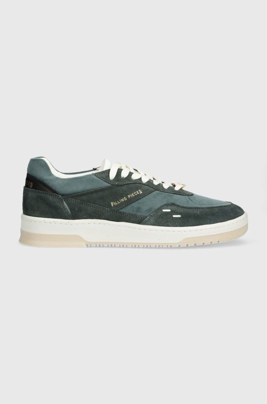 Semišové tenisky Filling Pieces Ace Spin Dice zelená farba, 57125751926