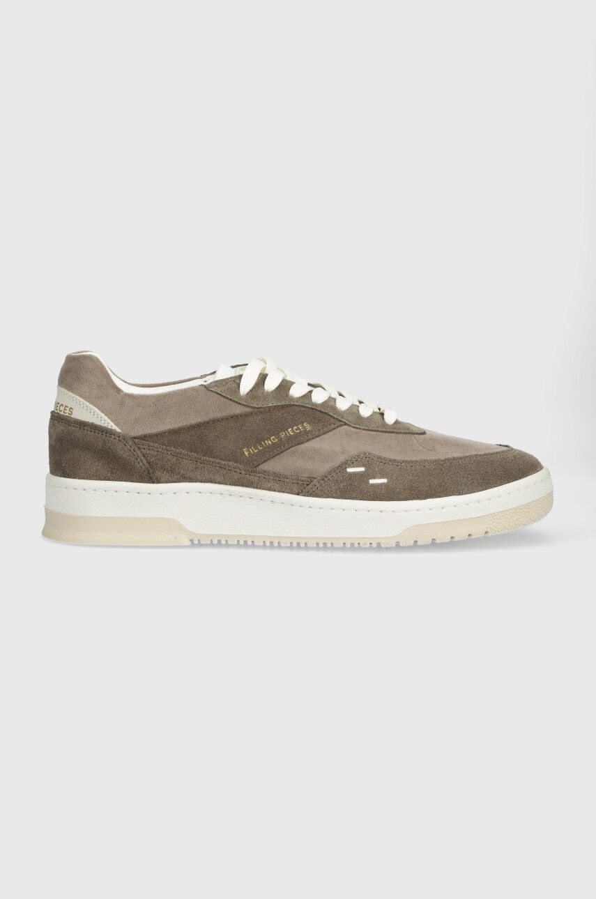 Semišové tenisky Filling Pieces Ace Spin Dice šedá farba, 57125751108
