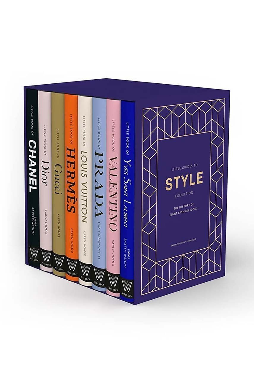Sada kníh Little Guides to Style Collection by Emma Baxter-Wright, Karen Homer in English 8-pak