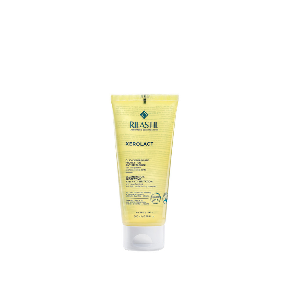 RILASTIL Xerolact Čistiaci olej na tvár a telo 200 ml