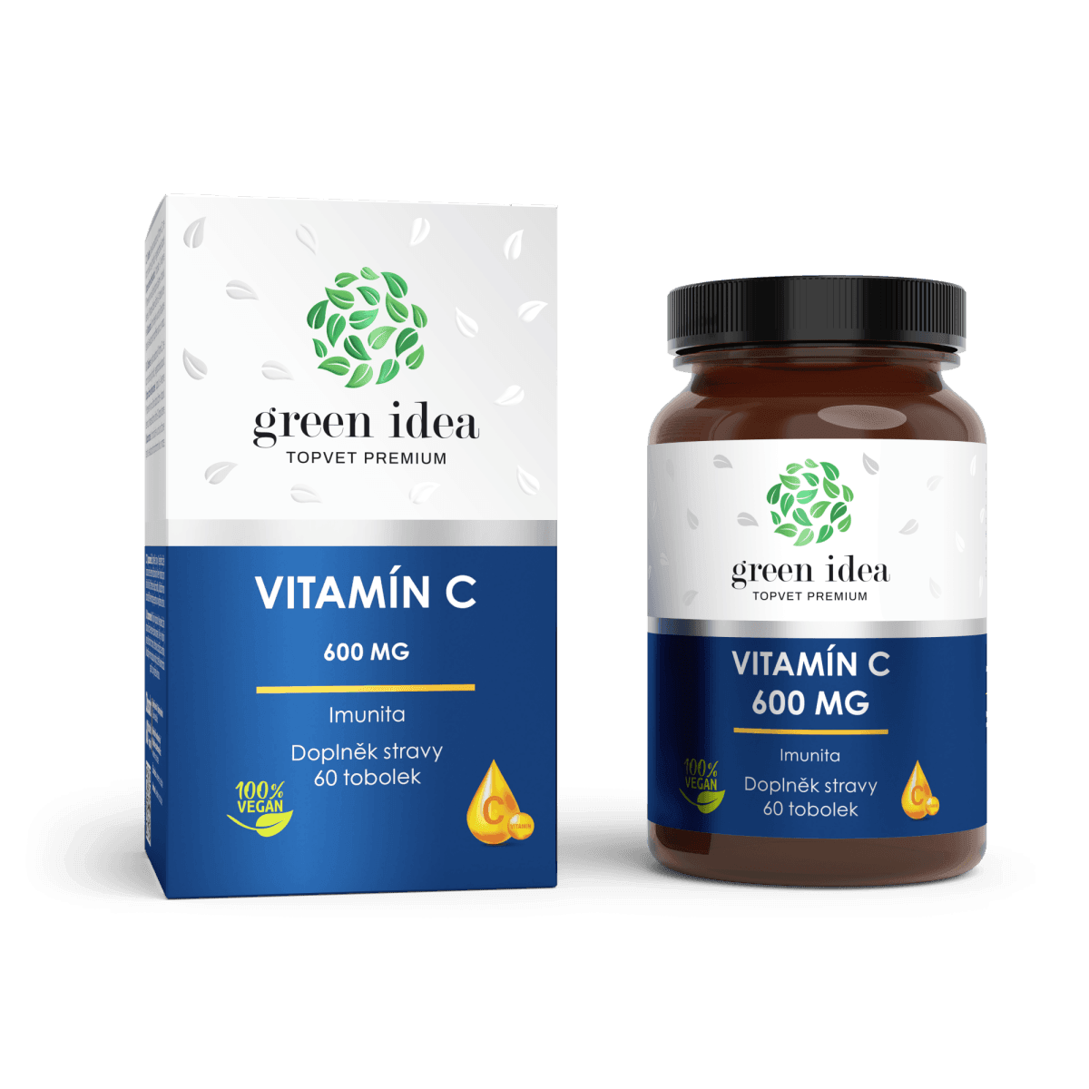 TOPVET Vitamín C 60 kps 60 ks