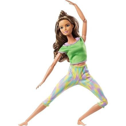 Mattel Barbie v pohybe - Hnedovláska