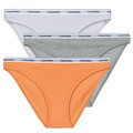 Klasické nohavičky Calvin Klein Jeans BIKINI 3PK X3