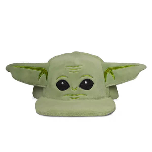 Difuzed Detská šiltovka Mandalorian - Baby Yoda - Grogu (plyšová)