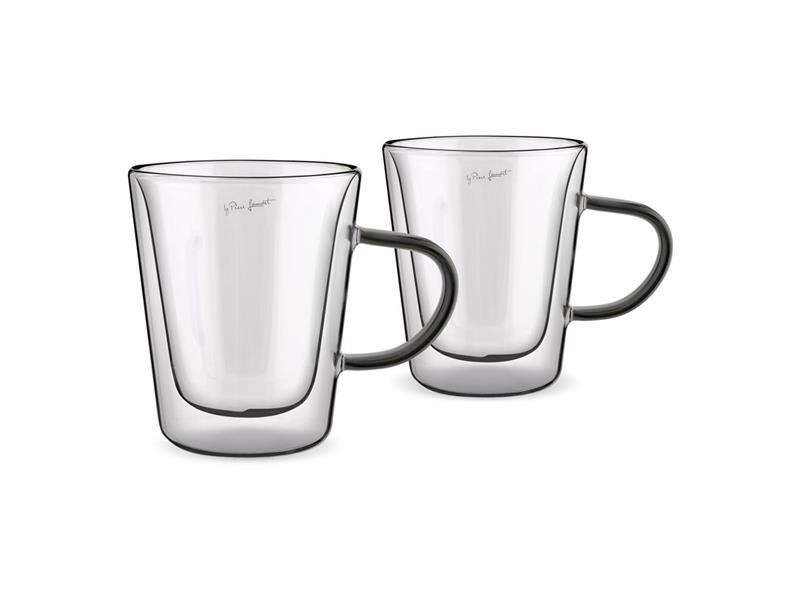 Pohár LAMART LT9120 Vaso tea 2ks 300ml Black