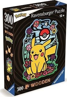 Ravensburger 120007616 Drevené puzzle Pikachu