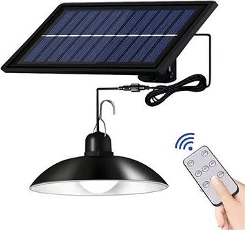 ADA Solárny záhradný LED luster 16 LED
