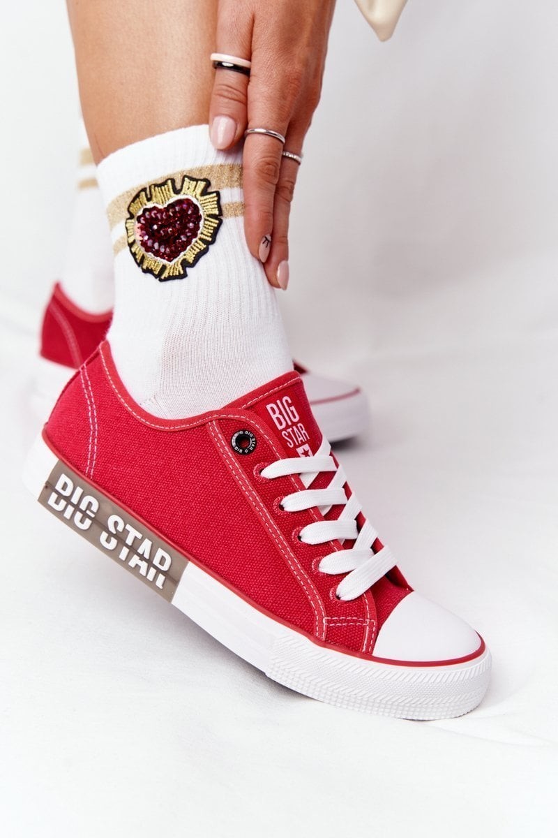 Women's Sneakers BIG STAR Red
