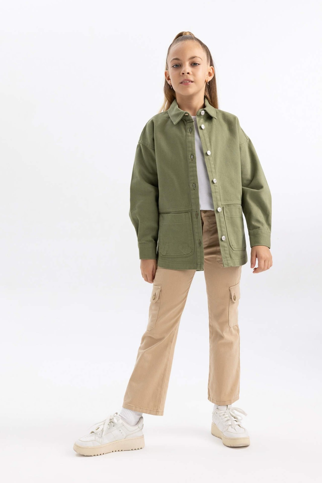 DEFACTO Cargo Fit Cotton Pants