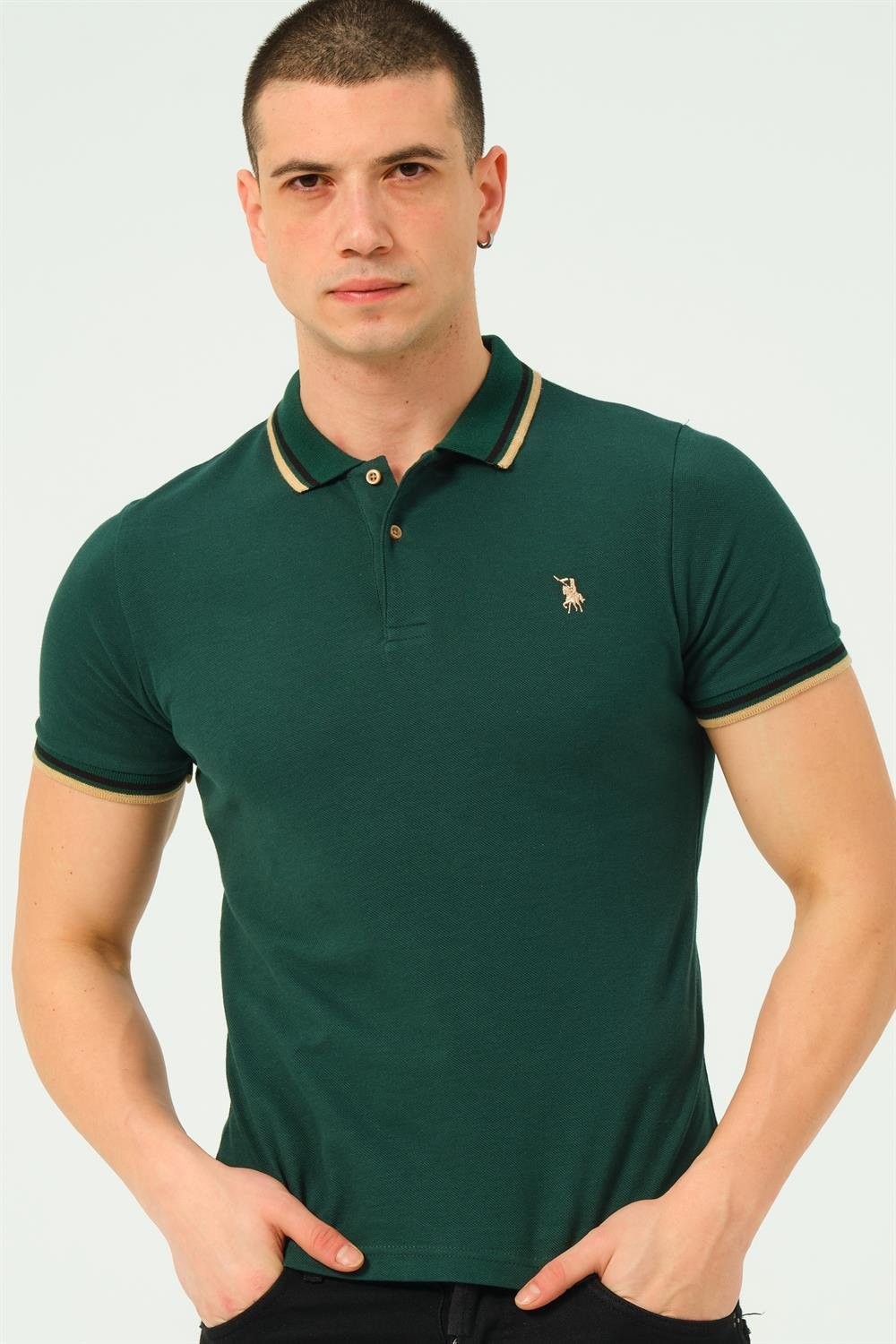 T8594 DEWBERRY MEN'S T-SHIRT-PLAIN NEFT