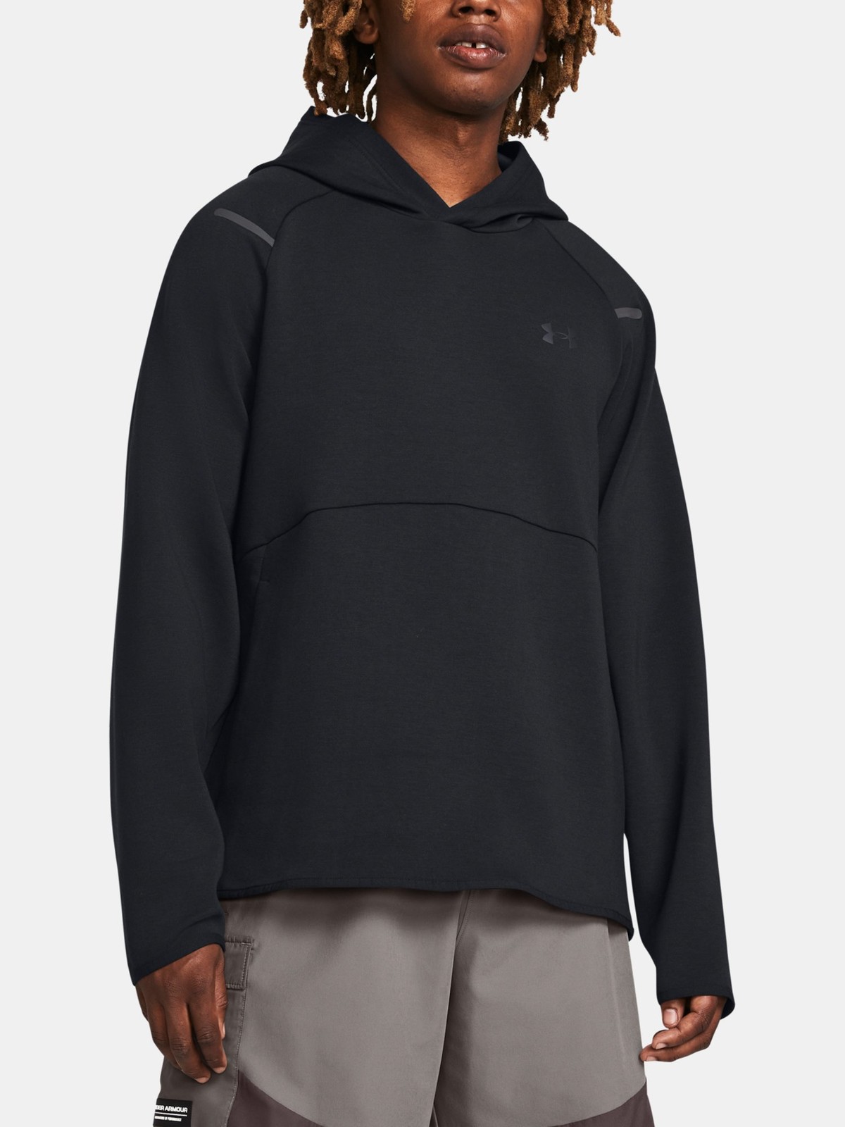 Under Armour Sweatshirt UA Unstoppable Flc HD-BLK - Men's