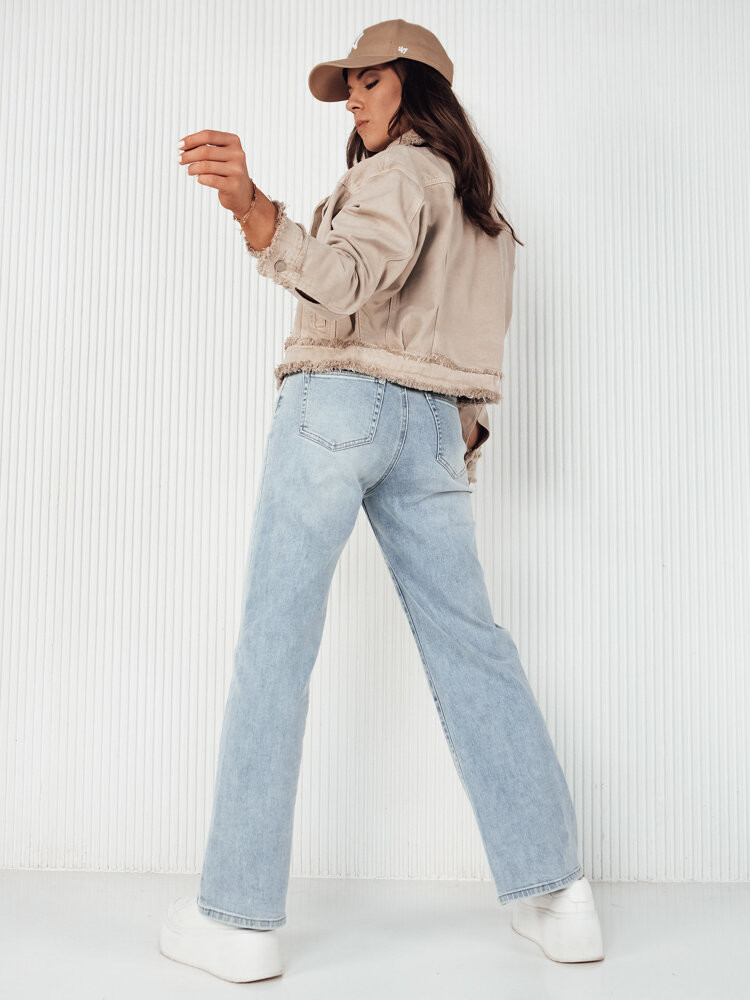 LUISE women's denim jacket beige Dstreet