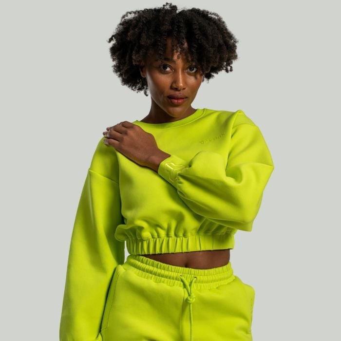 STRIX Dámska mikina Lunar Cropped Chartreuse  XLXL