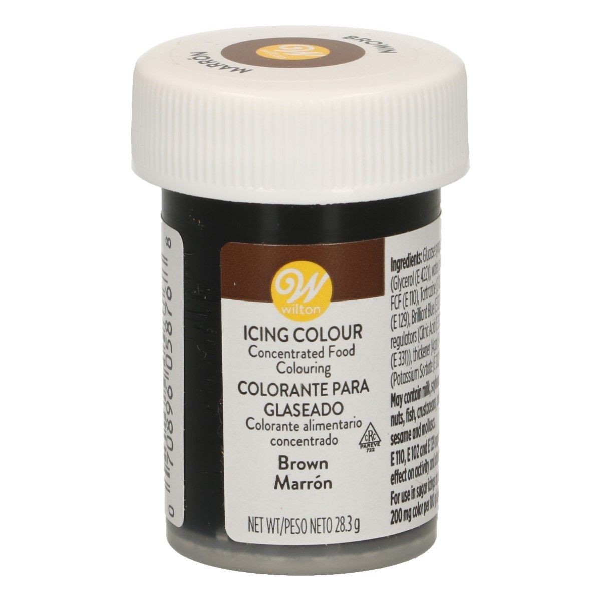 Wilton Gélová farba Brown - Hnedá 28 g