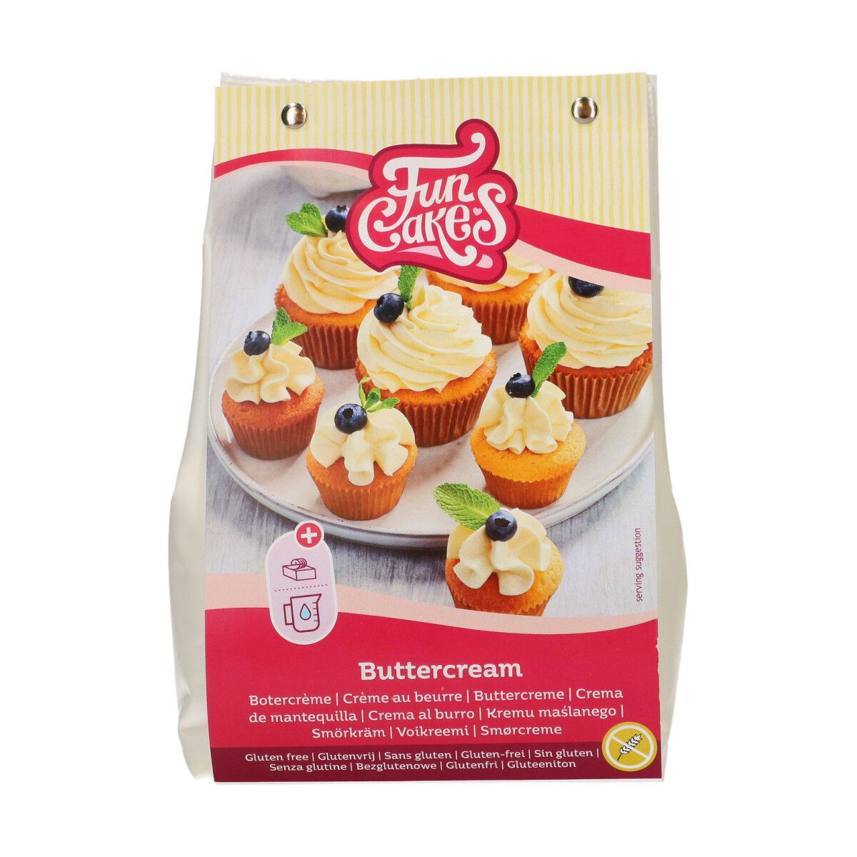 Maslový krém Funcakes 500 g bez lepku Gluten Free