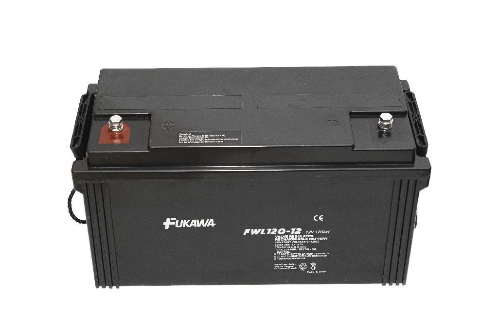 FUKAWA akumulátor FWL 120-12 (12V; 120Ah; závit M8; životnosť 10 rokov)