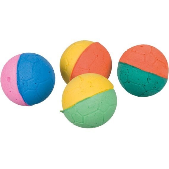 Trixie softbalová loptička pre mačky - 2 x 4 kusy