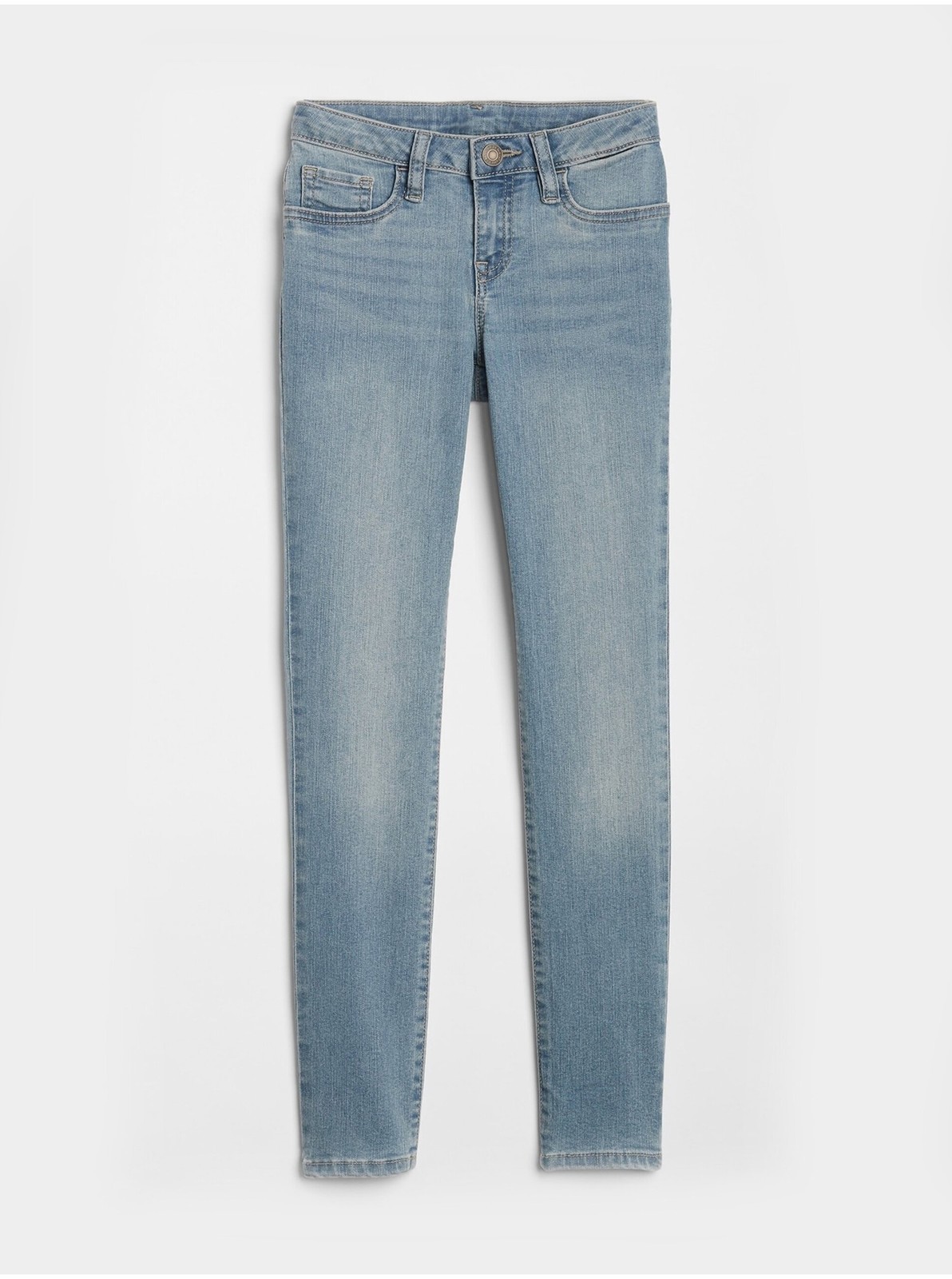 Svetlo mordré dievčenské skinny fit džínsy GAP