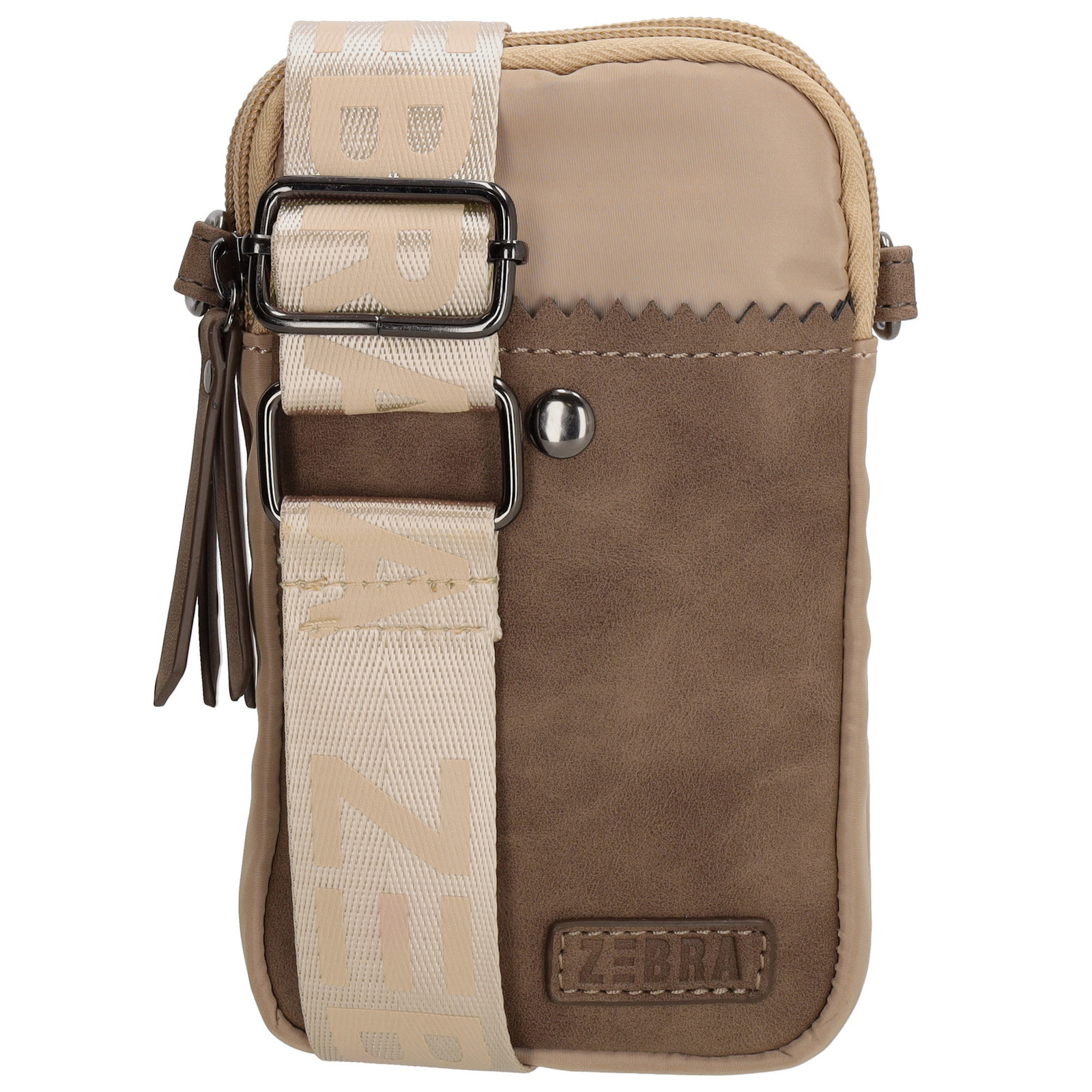 ZEBRA ELSKE dámska taška na mobil - taupe