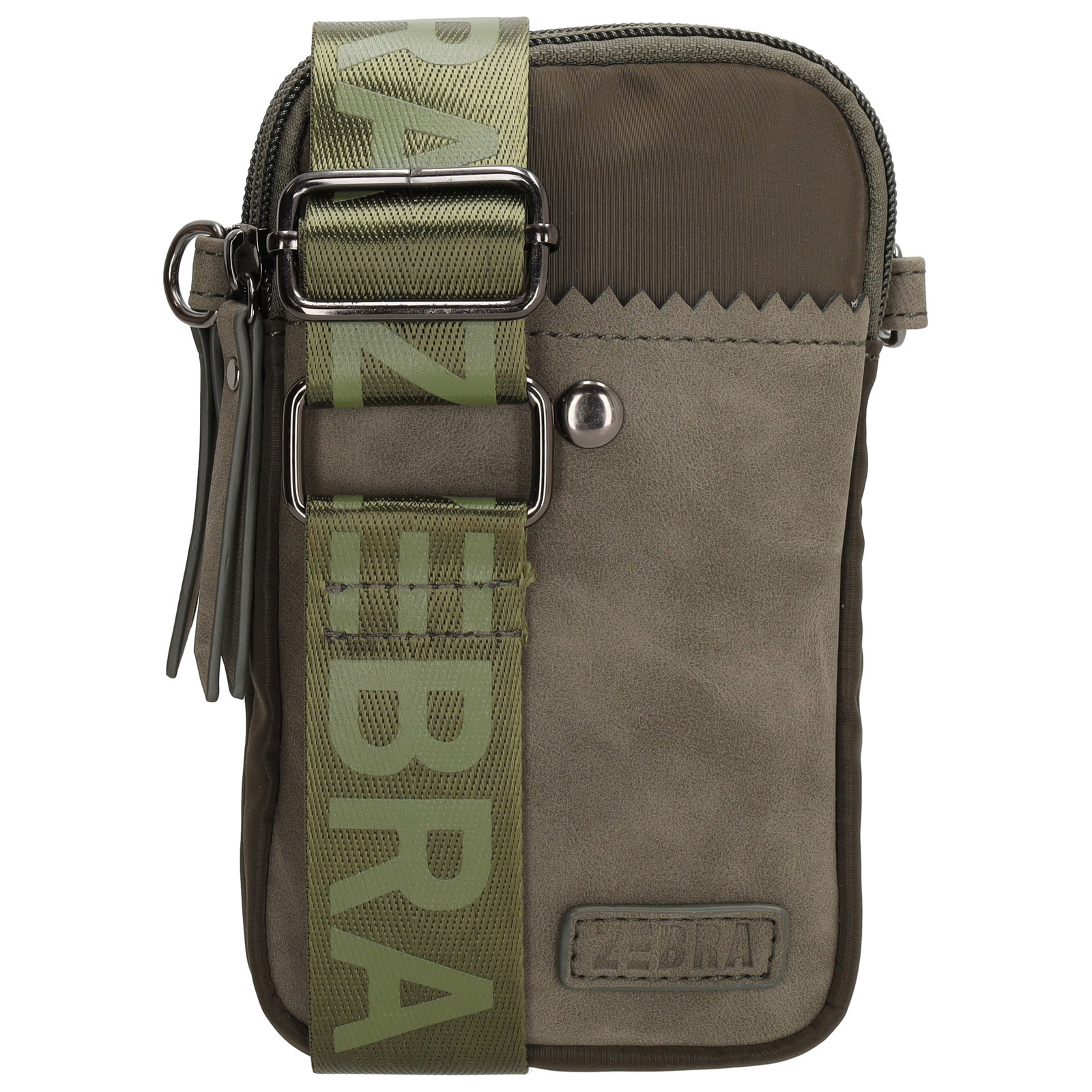 ZEBRA ELSKE dámska taška na mobil - olivová