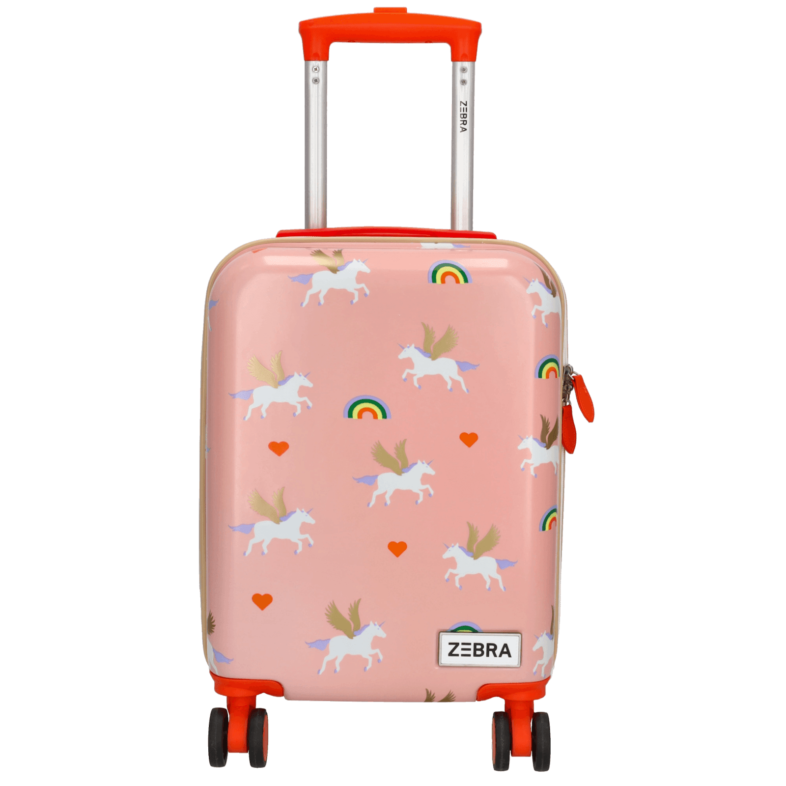 ZEBRA Adventurer detský kufor ABS - 32L - ružová