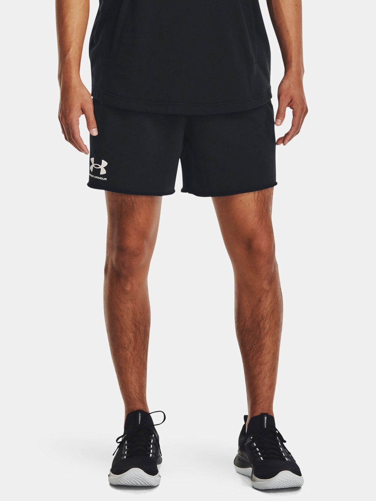 Under Armour Shorts UA Rival Terry 6in Short-BLK - Men