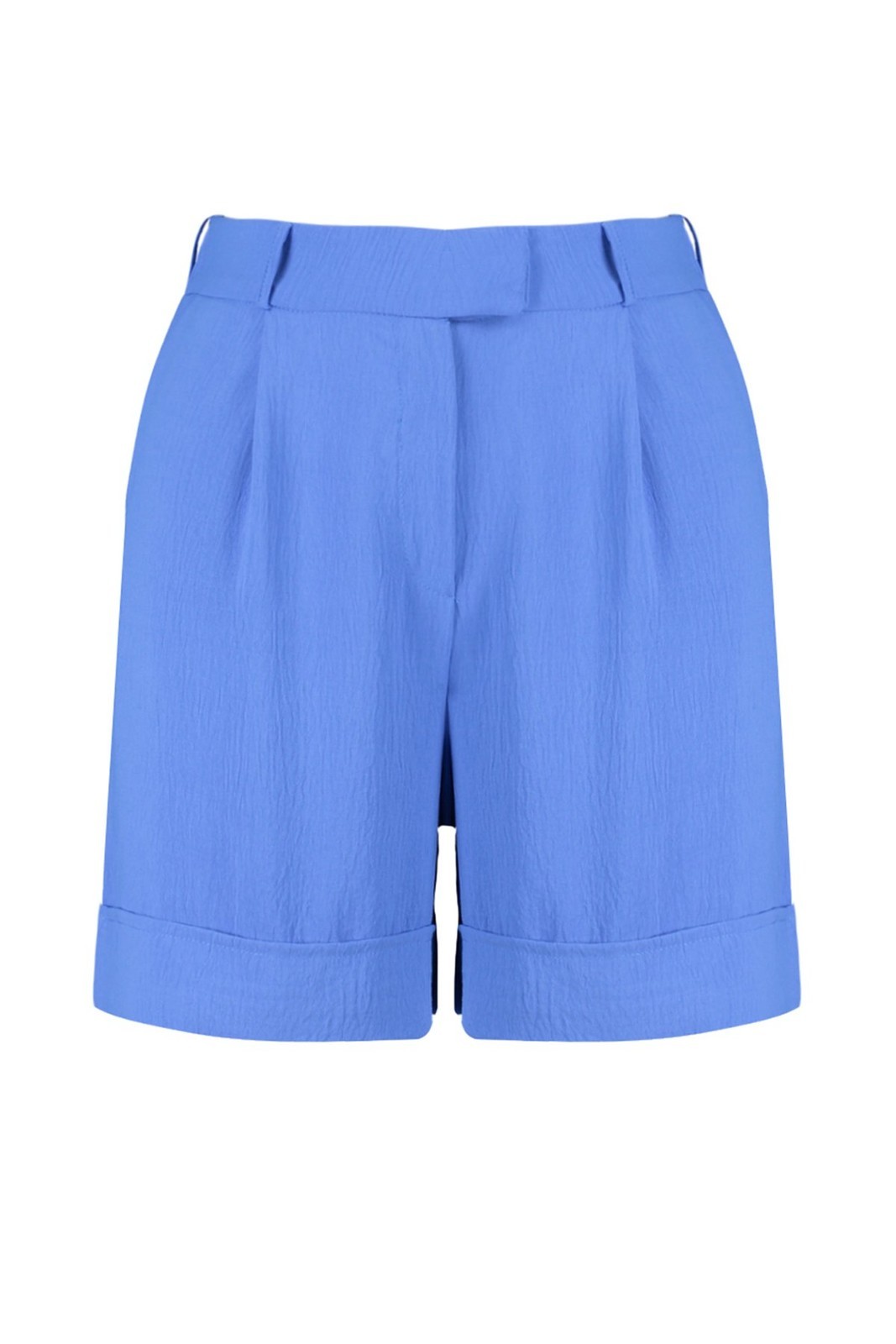 Trendyol Curve Navy Blue Woven Shorts