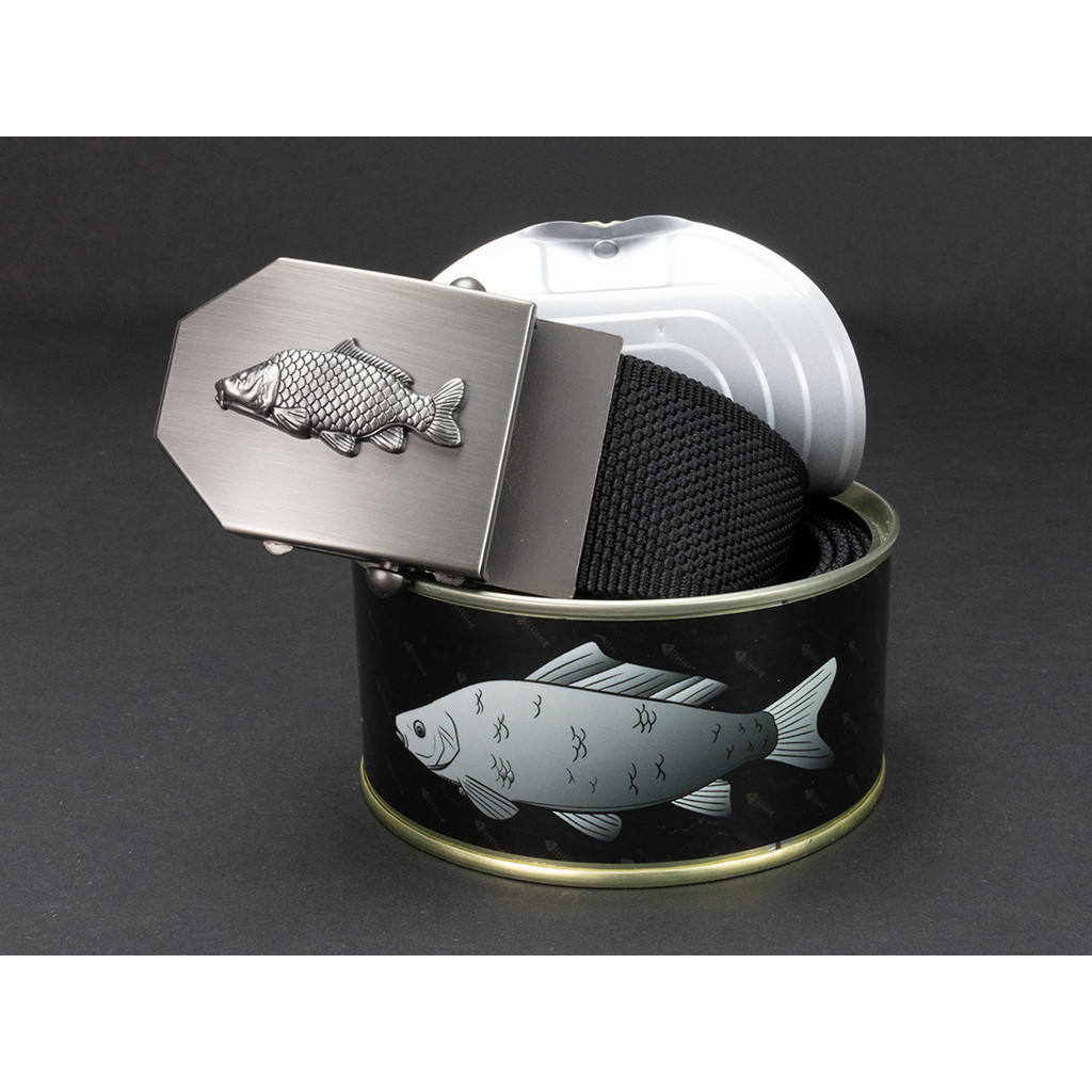 Opasok darčekový rybársky Kapor 4 cm - čierny, 150