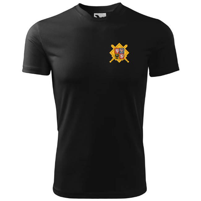 Tričko funkčné Striker znak AČR - čierne, M