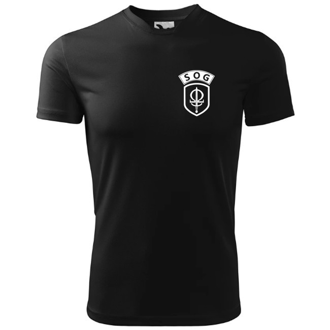 Tričko funkčné Striker znak SOG - čierne, M