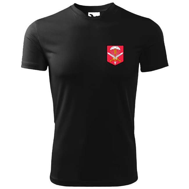 Tričko funkčné Striker AČR 601. skupina špeciálnych síl Prostejov - čierne, M