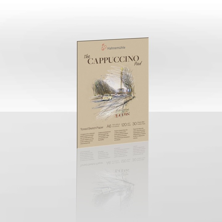 Tónovaný skicovací blok Hahnemühle Cappuccino | different dimensions