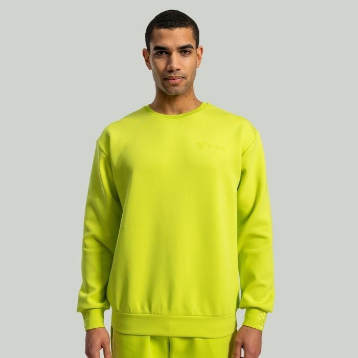 STRIX Mikina Relaxed Chartreuse  LL