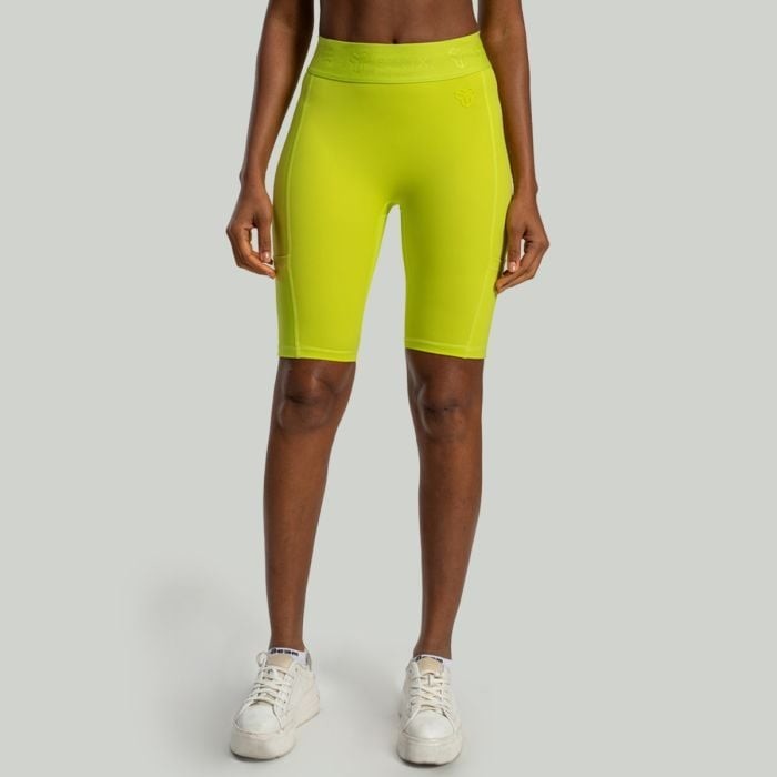 STRIX Dámske šortky Biker Lunar Chartreuse  XLXL
