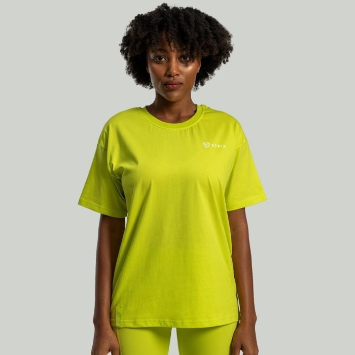 STRIX Dámske tričko Lunar Oversized Chartreuse  XXLXXL