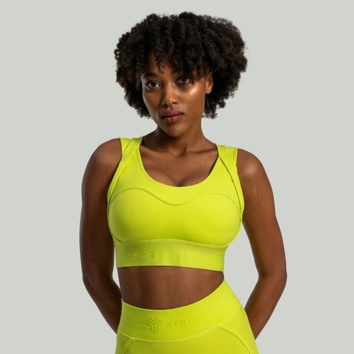 STRIX Športová podprsenka Lunar Chartreuse  XXLXXL