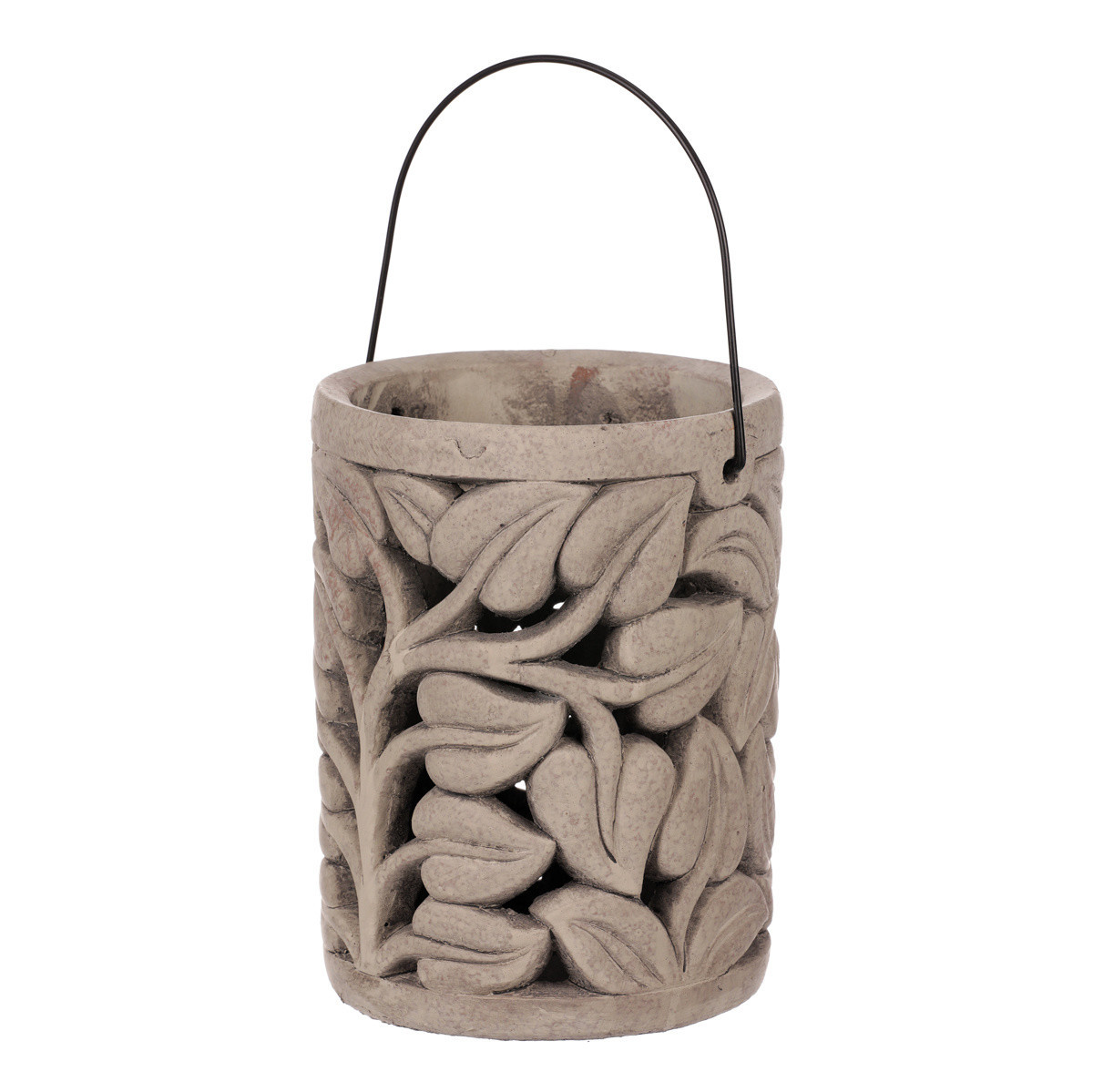 Dekoratívny lampáš Folia, 19 x 25 cm, betón